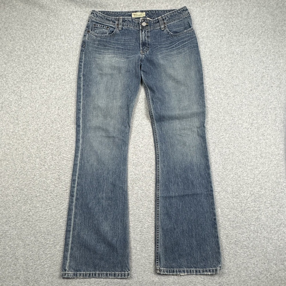 Buckle BKE Mindi Womens Bootcut Jeans 31x33 Blue Light Wash VTG Y2K USA Made